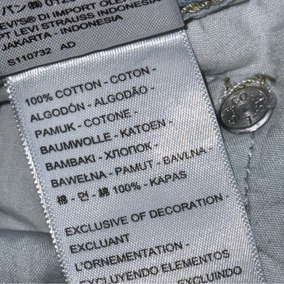 Levi's 90s Low pro Baggy straight denim jeans 24 Mid Rise vintage distressed - Picture 6 of 14